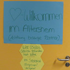 Klasse 3BKSPIT2: Türplakat "Altenheim"